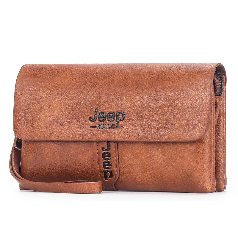 Handtasche Jeep Leder